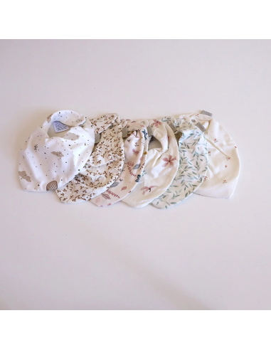 Lot de 2 Bavoirs Bandana Dreamland