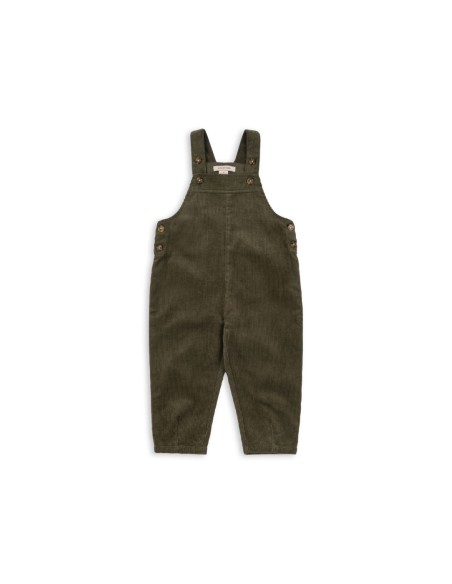 Salopette Sully en Velours côtelé Vert Kaki Kalamata