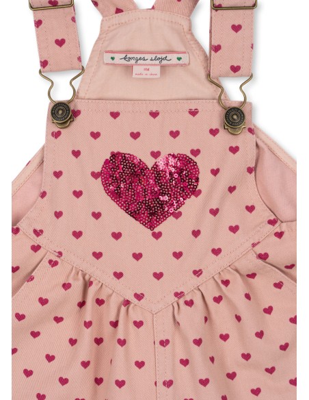 Salopette Nola Cœur et Sequins