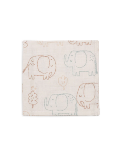 Lot de 3 Mini Langes Elephant Tale