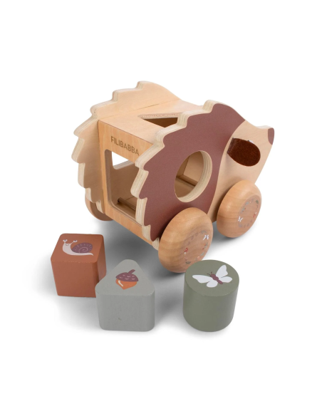 Hérisson en Bois à Tirer - Filibabba