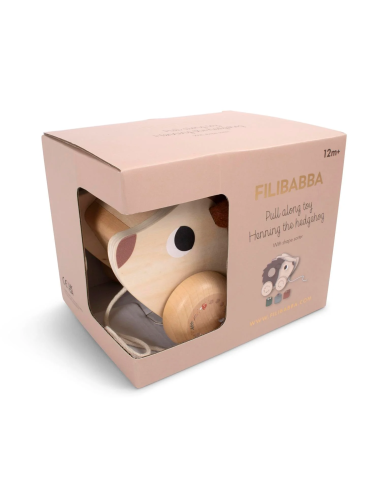 Hérisson en Bois à Tirer - Filibabba