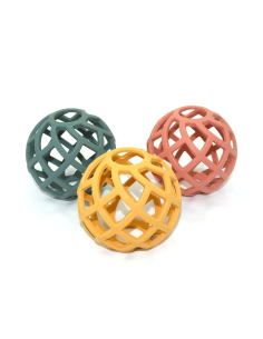 Balle de préhension en silicone Corail - OB Designs 2