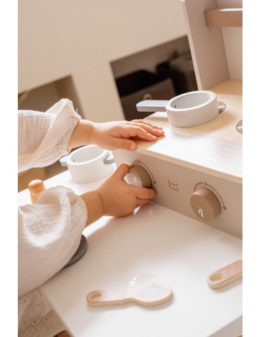 Petite Cuisine Pliable en Bois Olive - Label Label