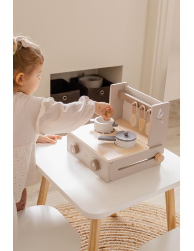 Petite Cuisine Pliable en Bois Olive - Label Label