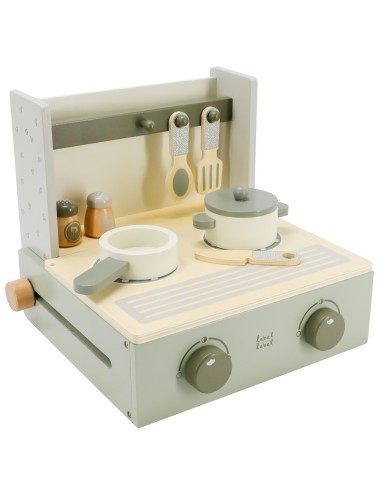 Petite Cuisine Pliable en Bois Olive - Label Label