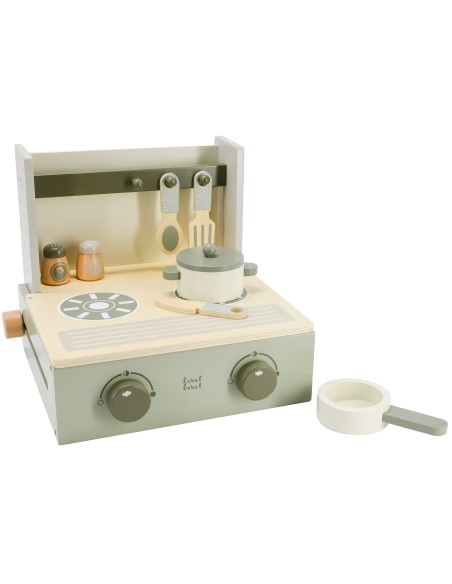 Petite Cuisine Pliable en Bois Olive - Label Label