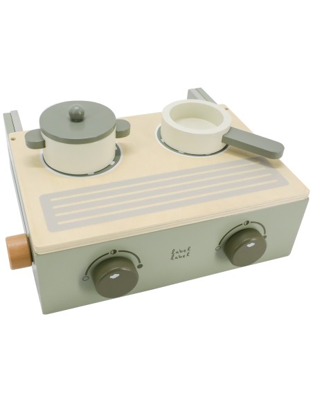 Petite Cuisine Pliable en Bois Olive - Label Label