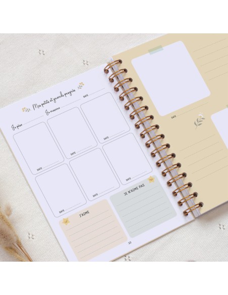 Carnet de Suivi de Bébé - Les 6 Premiers Mois Zü