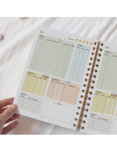 Carnet de Suivi de Bébé - Les 6 Premiers Mois Zü