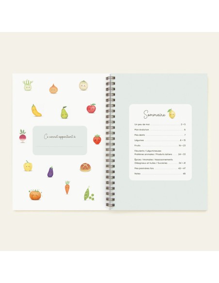 Carnet de Diversification Alimentaire Zü