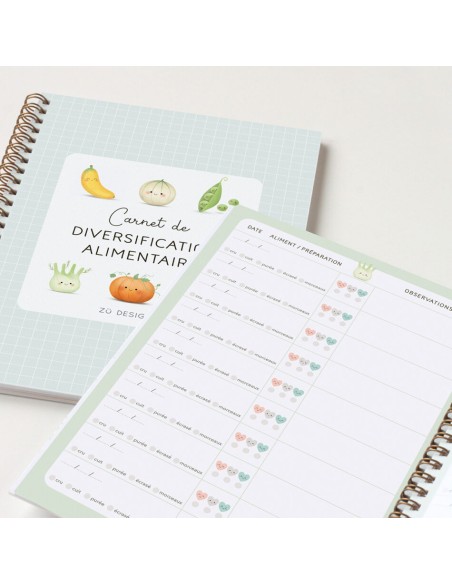 Carnet de Diversification Alimentaire Zü