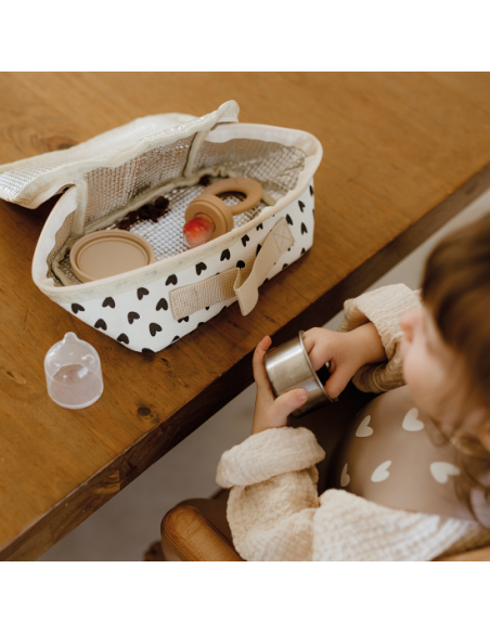 Sac à déjeuner Isotherme Lunch Bag Ecru Atelier Wagram