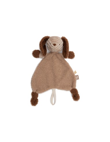 Doudou attache-tétine Chien Teckel Diego