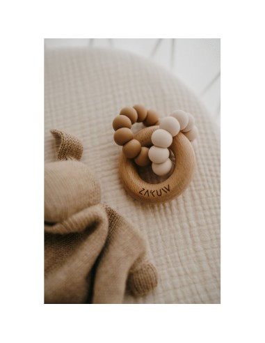 Anneau de dentition Zakuw Sedna Moka