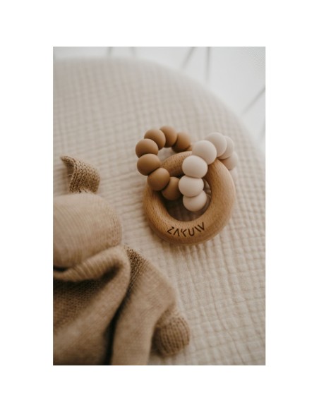 Anneau de dentition Zakuw Sedna Moka