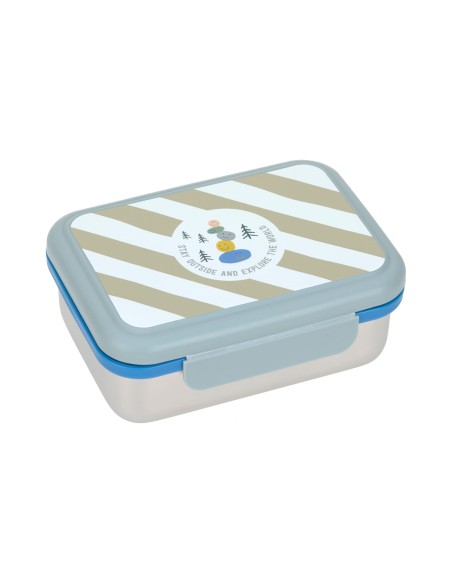 Boîte à goûter en Inox Sunny Explorer Vert