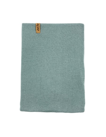 Tour de cou Snood Loan Vert en Laine de Mérinos