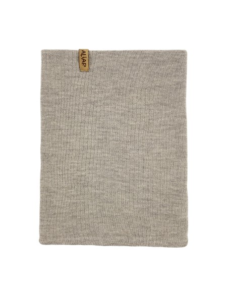 Tour de cou Snood Loan Taupe en Laine de Mérinos