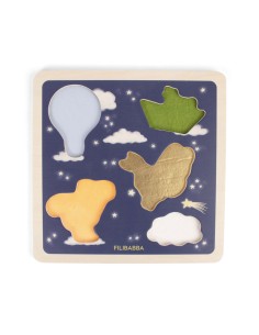 Puzzle sensoriel en bois - Little Adventurers 2