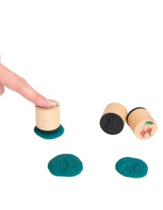 Set de Tampons en Bois - Fruits 2