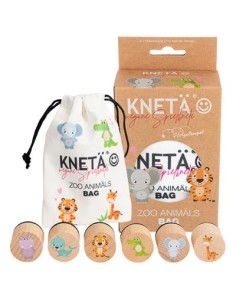 Set de Tampons en Bois - Animaux du Zoo
