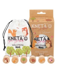 Set de Tampons en Bois - Animaux de la Forêt