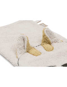 Gant de toilette en coton Chat 2