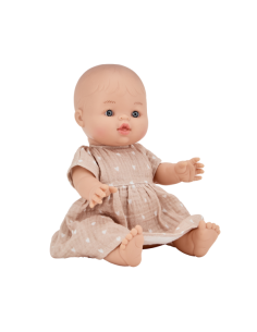 Vêtements pour Poupée Robe Cœur en Gaze de coton 2