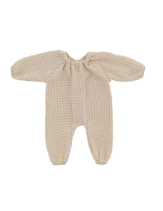 Vêtements pour Poupée Combinaison Carreaux en Gaze de coton