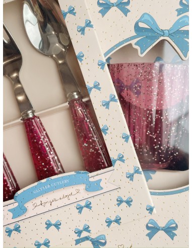 Set de vaisselle enfant pour le repas Glitter...