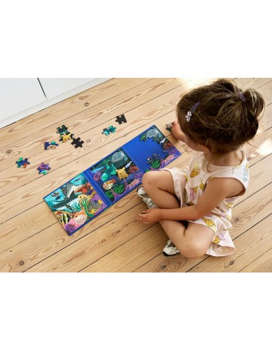 Puzzle Magnétique fonds marins - 20 pièces