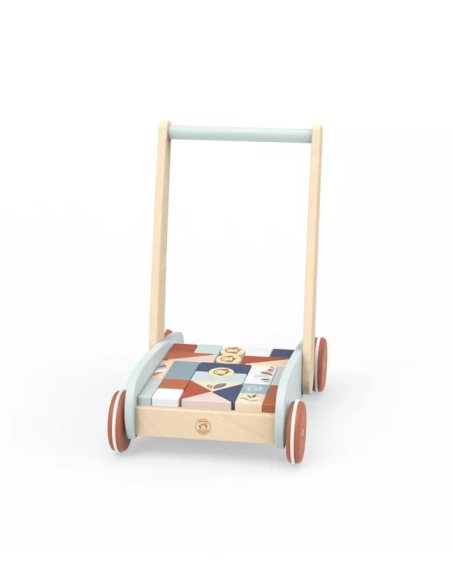 Chariot à pousser et Blocs de construction