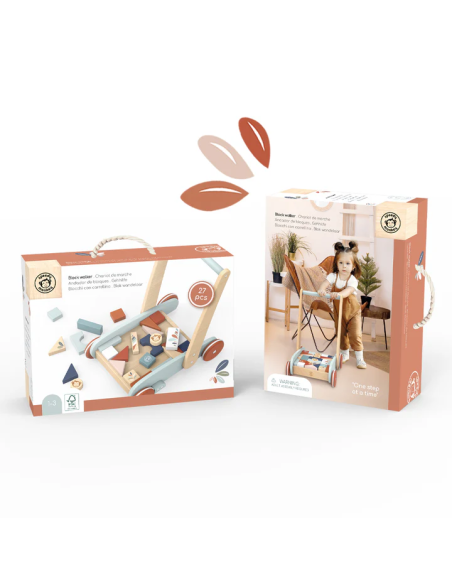 Chariot à pousser et Blocs de construction