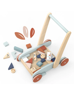 Chariot à pousser et Blocs de construction