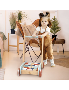 Chariot à pousser et Blocs de construction 2