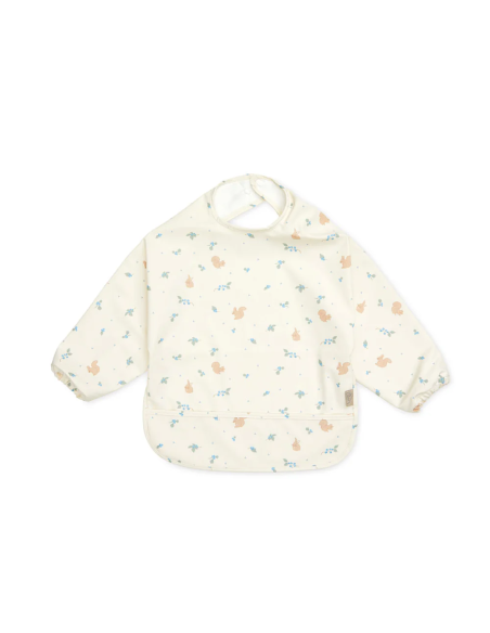 Bavoir imperméable à manches Blueberries