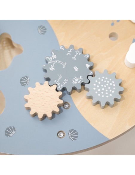 Table Multi-Activités enfant en Bois Bleue - LabelLabel