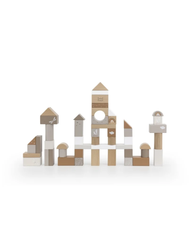 Jeu de Construction Nougat - Set de 50 blocs en...