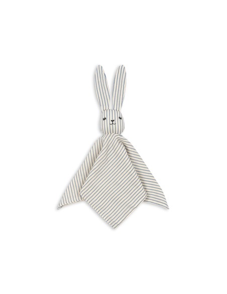 Doudou lange Lapin Stripe Blue