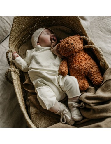 Ourson Moonie Organic Miel V2 - Musique et Lumière