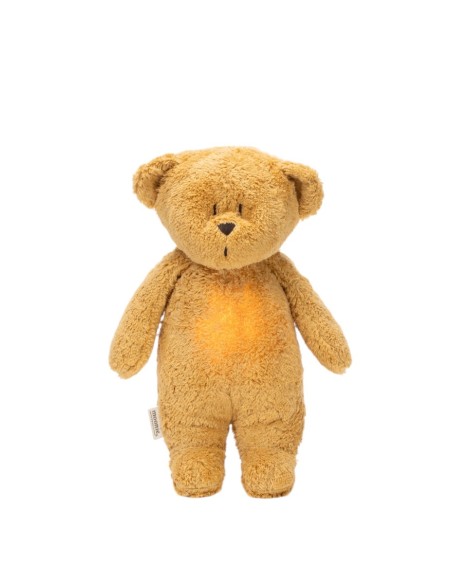 Ourson Moonie Organic Miel V2 - Musique et Lumière