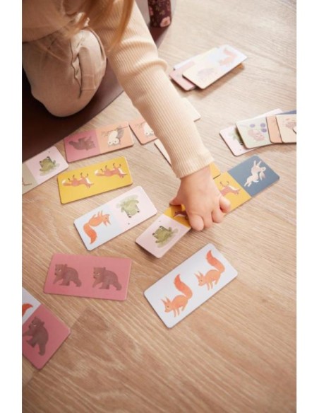 Dominos Animaux Nordiques 28 pièces