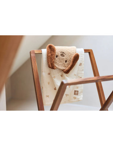 Gant de toilette en coton Chien Diego