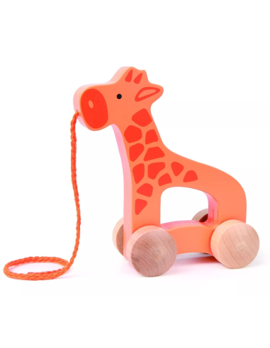 Girafe en Bois à Tirer - Hape