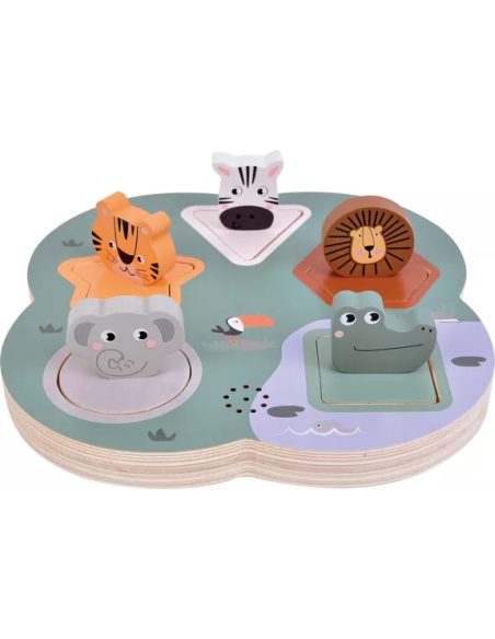 Puzzle Sonore 3D - Safari