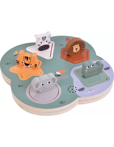 Puzzle Sonore 3D - Safari