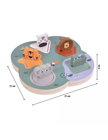 Puzzle Sonore 3D - Safari