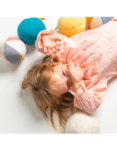 Ballon Ourson Peluche 12 cm – Jaune- Ratatam 2