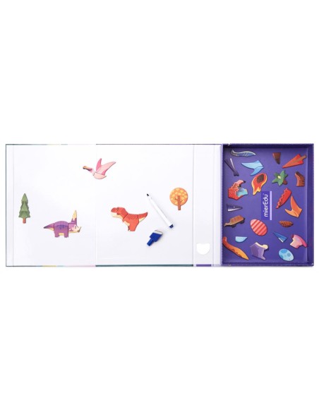 Livre Magnétique - Le monde des Dinosaures